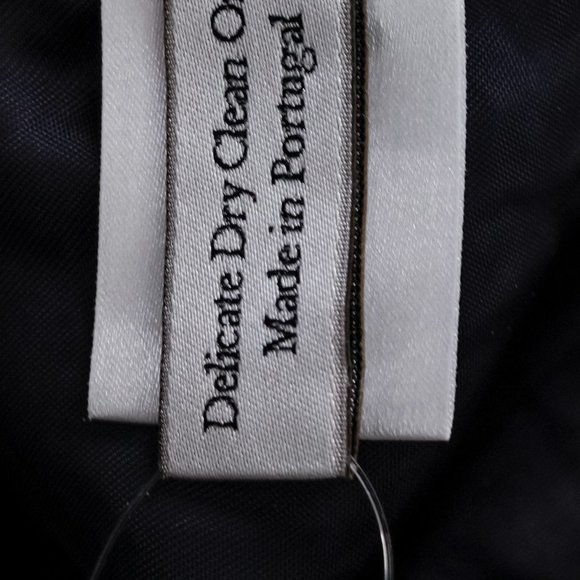 Erdem Abstract Blue Print Shift Knee-Length Dress - Picture 8 of 9